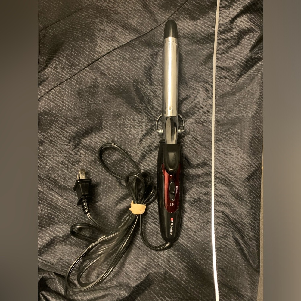 CURLMASTER CURLING IRON DUEL HEAT 1" Professional Style MODEL C21I8 25W On Off